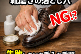 【靴磨きの落とし穴？】知っておきたい失敗しないサフィール流の革靴お手入れ手順
