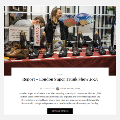2023年5月13日にロンドンで開催されたスーパートランクショーのレポート
