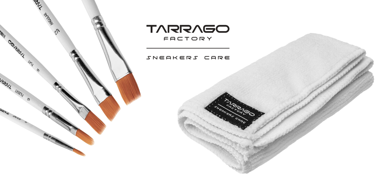 TARRAGO（タラゴ）の新商品  スニーカーペイントブラシセット＆スニーカーマイクロファイバークロス