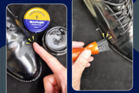 靴クリームは“指”？それとも“ブラシ”？